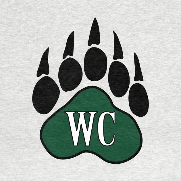 Wildcat Paw Print by ACGraphics